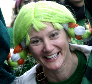 St Patrick's Day, Dame St., Dublin  2009